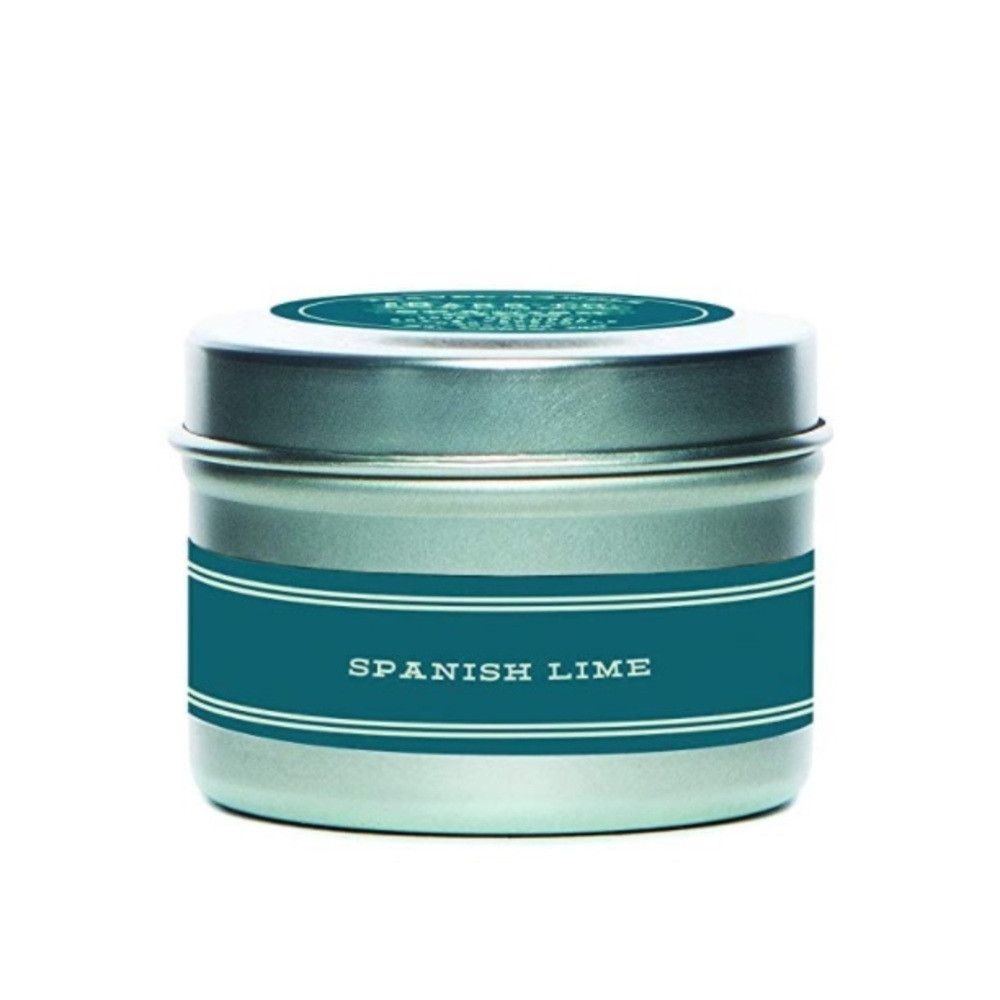 Barr Co Spanish Lime Portable Travel Candle Tin 2.0 OZ
